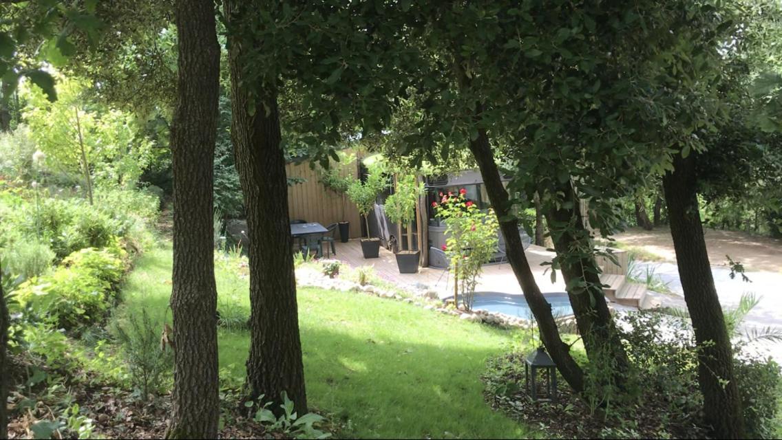 Bus Atypique Au Bord Du Canal Du Midi Et Au Coeur D'Une Foret 2 Chambres Villepinte  Zewnętrze zdjęcie
