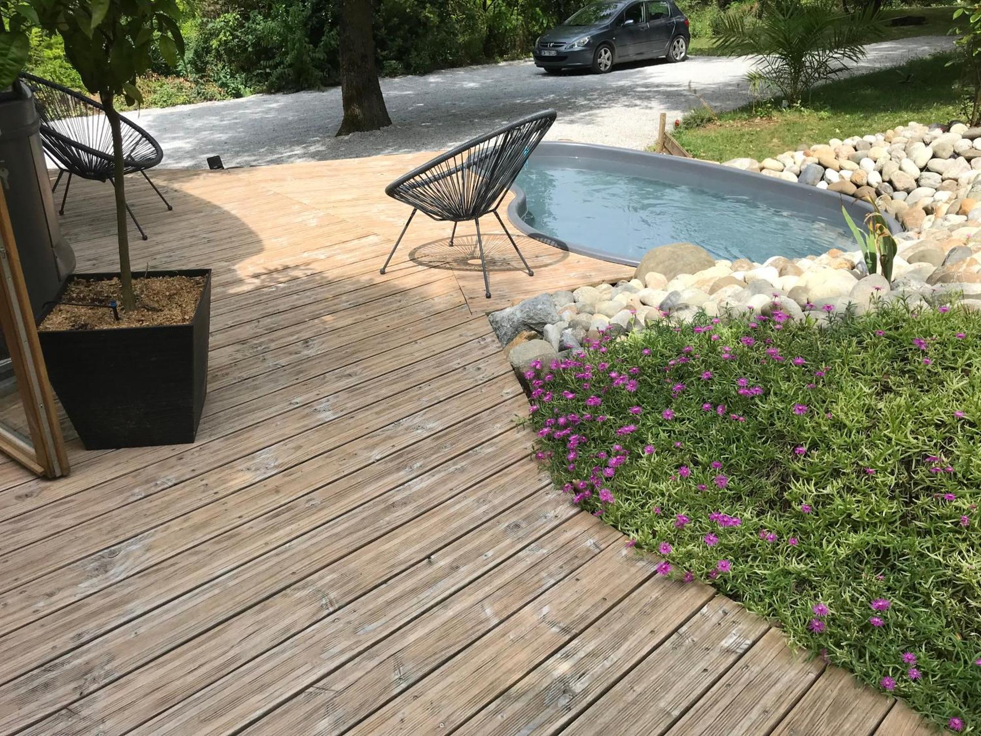 Bus Atypique Au Bord Du Canal Du Midi Et Au Coeur D'Une Foret 2 Chambres Villepinte  Zewnętrze zdjęcie